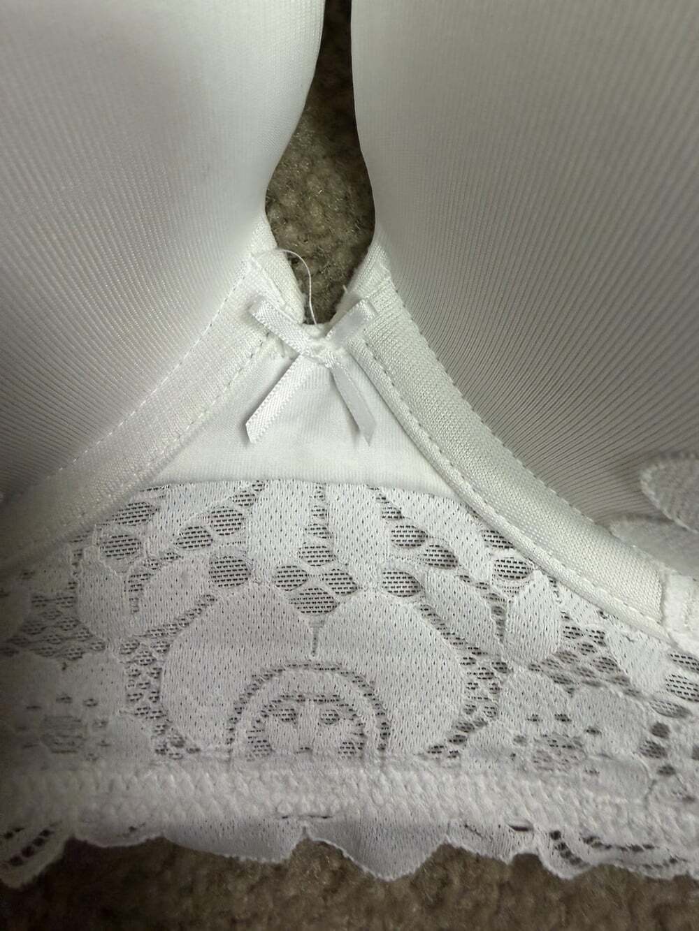 The Modern CACIQUE Collection Boost Plunge White Lace Bra Size 42C NWOT - Picture 7 of 7
